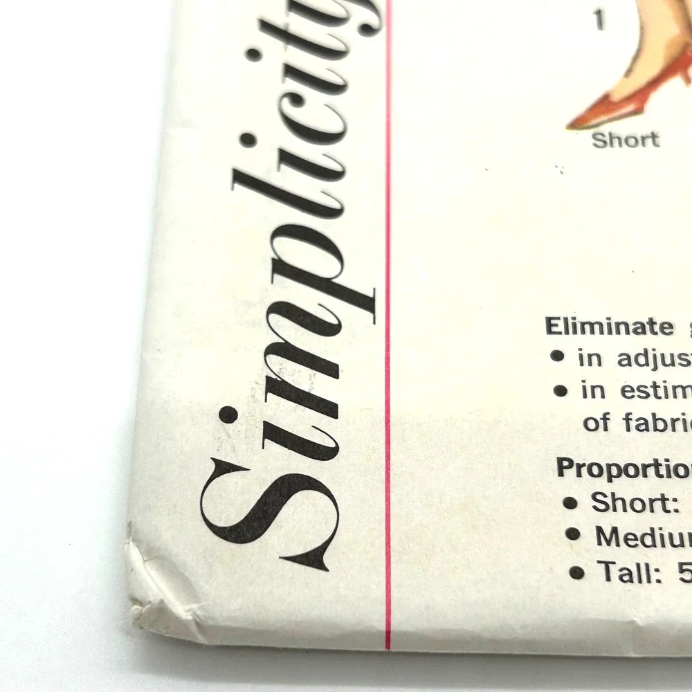 Simplicity Vintage1950's/ 60's Pattern #4100 Women's Proportioned Skirt Waist 28